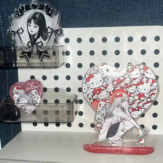 Tomie & Kitty Stand Figure