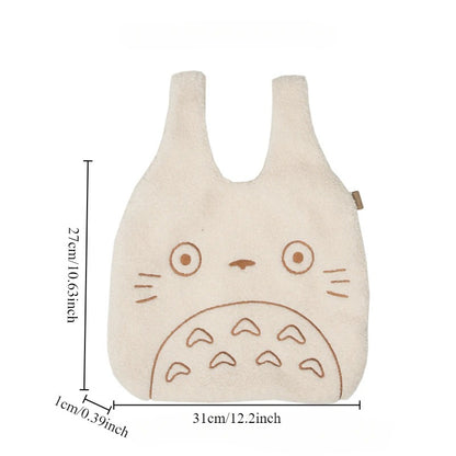 Totoro Plush Tote Bag