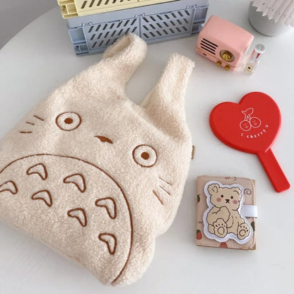 Totoro Plush Tote Bag