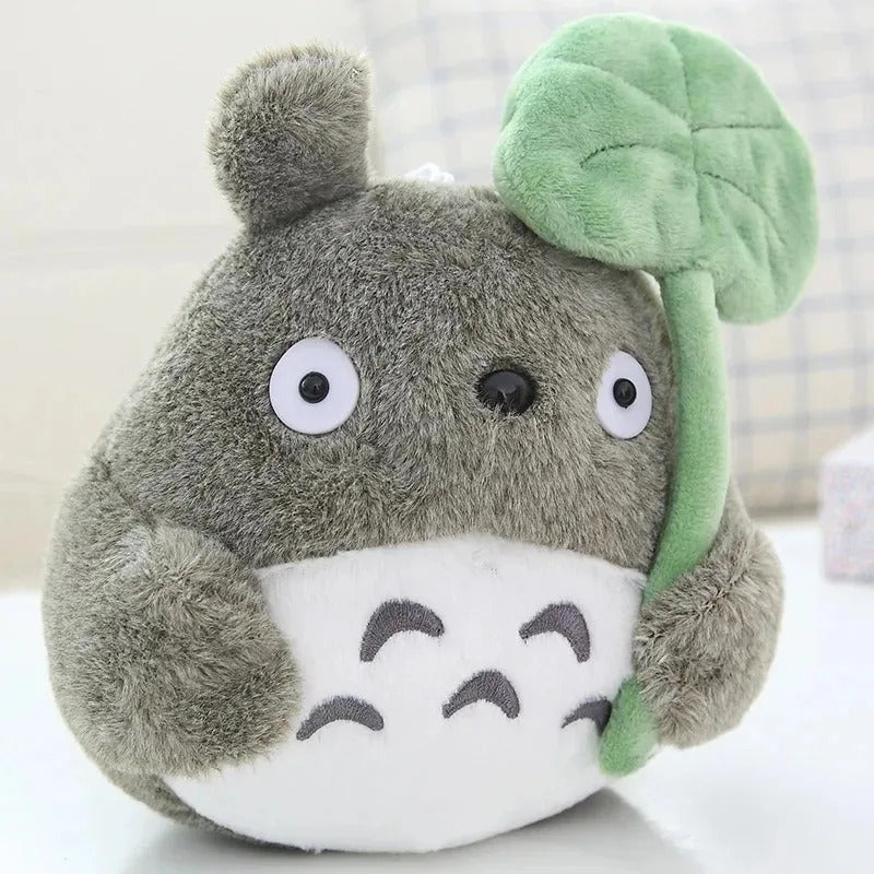 Totoro Leaf Anime Plush