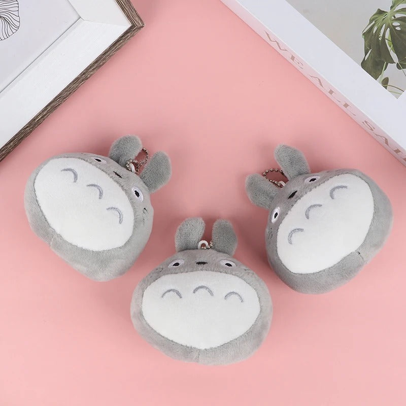 Cute Totoro Plush Keychain