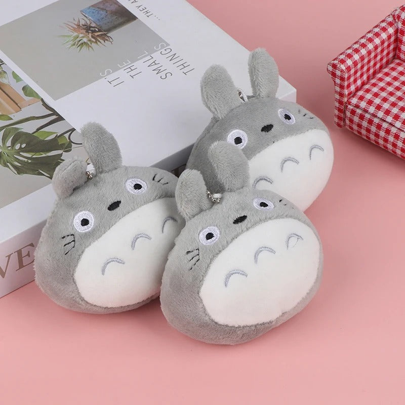 Cute Totoro Plush Keychain