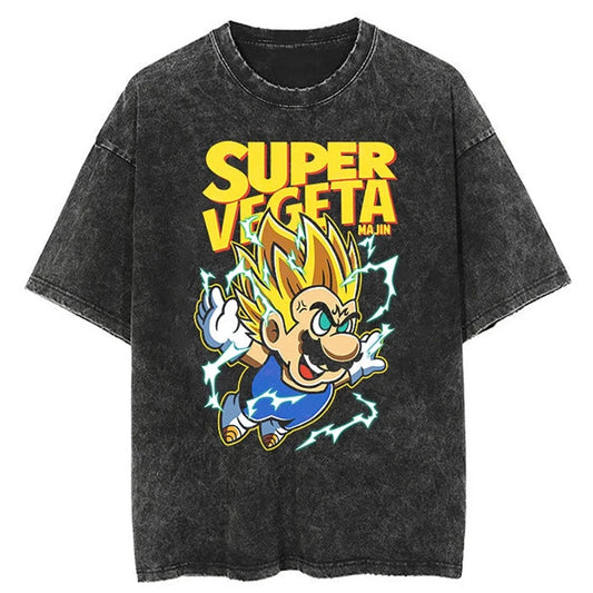 Super Vegeta Vintage Anime Shirt