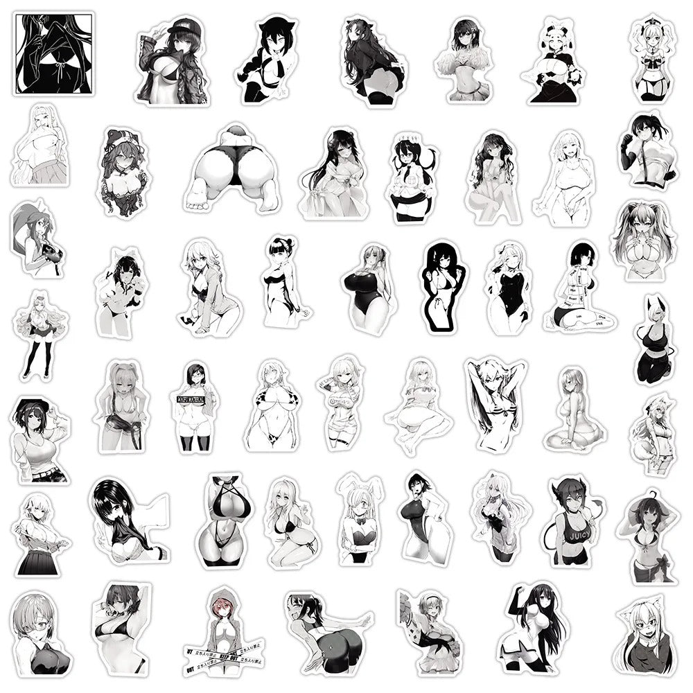 Curvy Waifu Anime Stickers