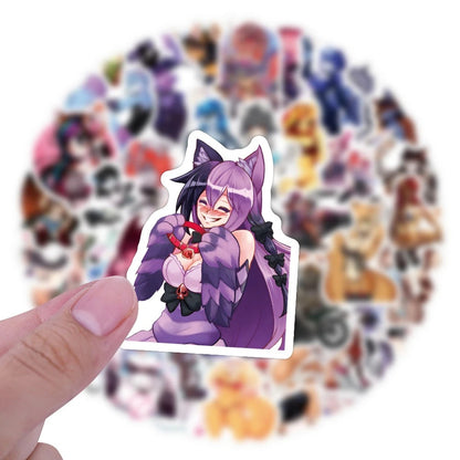 Waifu Furries Anime Stickers