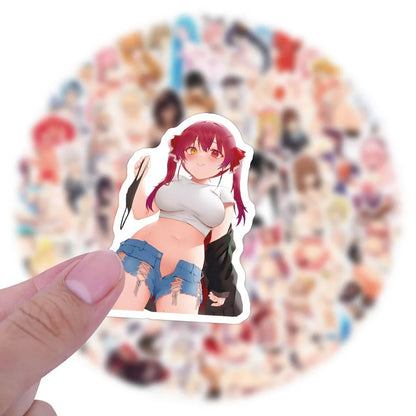 Cute Waifu Anime Stickers