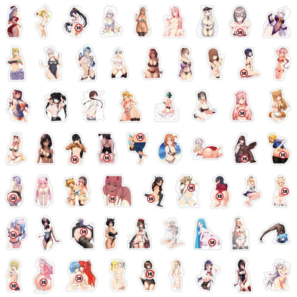 Cute Waifu Anime Stickers