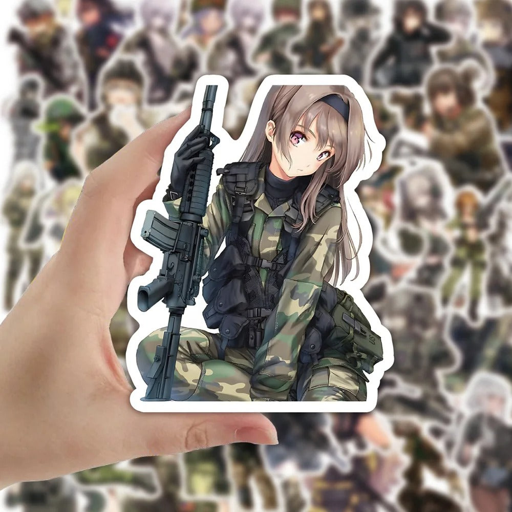 Waifu Army Anime Stickers