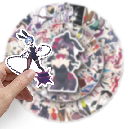 Bunny Waifu Anime Stickers