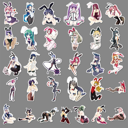 Bunny Waifu Anime Stickers