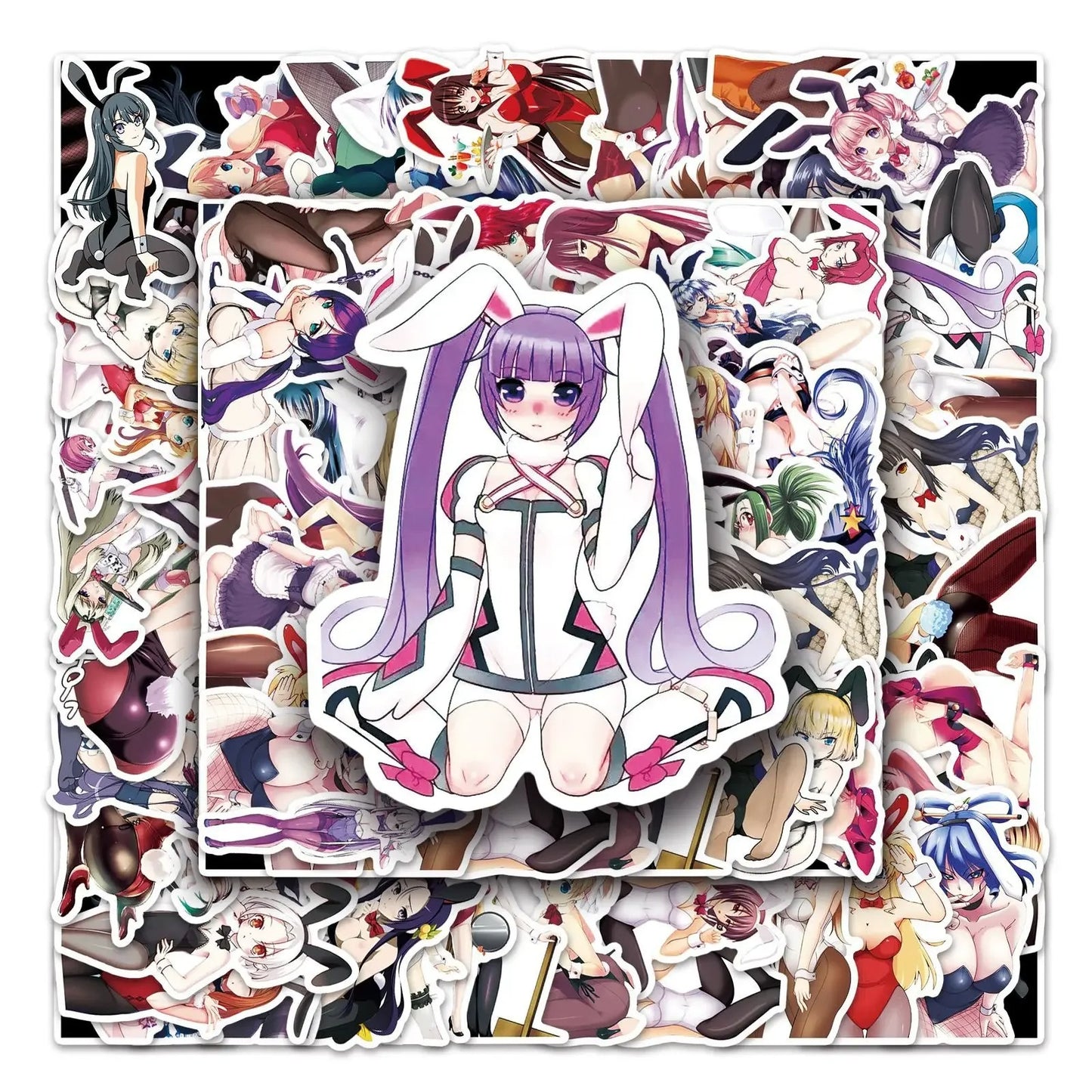 Bunny Waifu Anime Stickers