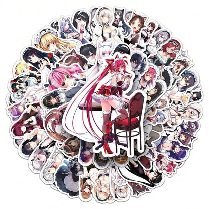 Waifu Maids Anime Stickers