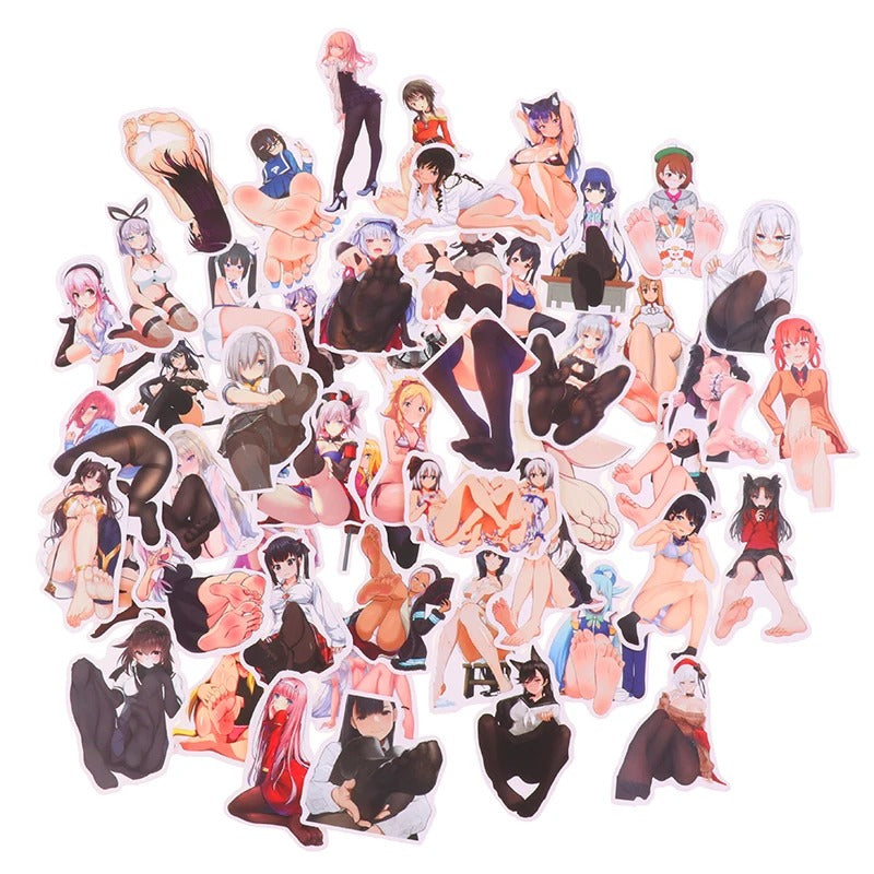 Waifu Feets Anime Stickers