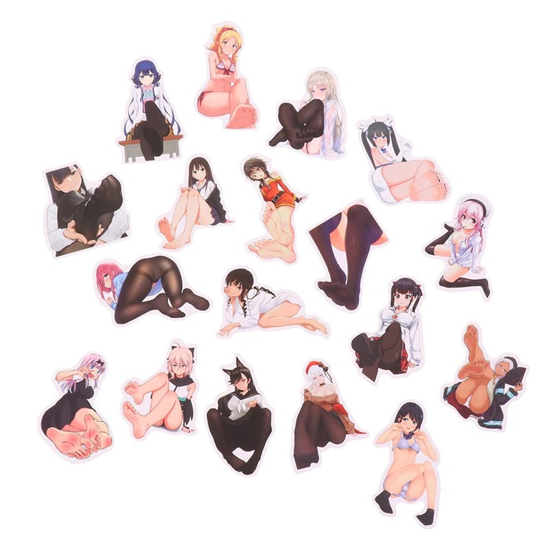 Waifu Feets Anime Stickers