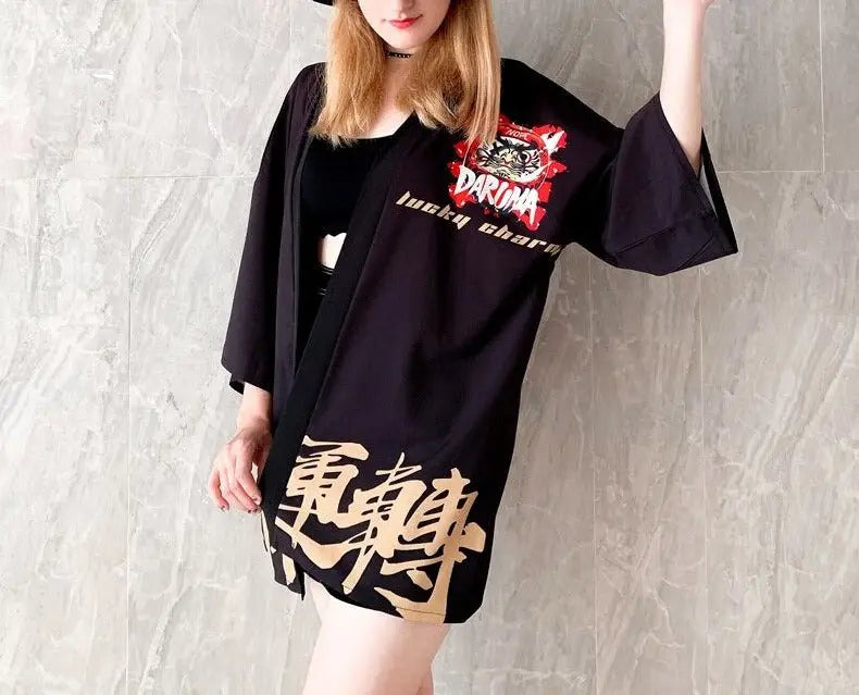 Daruma Veste kimono pour femme