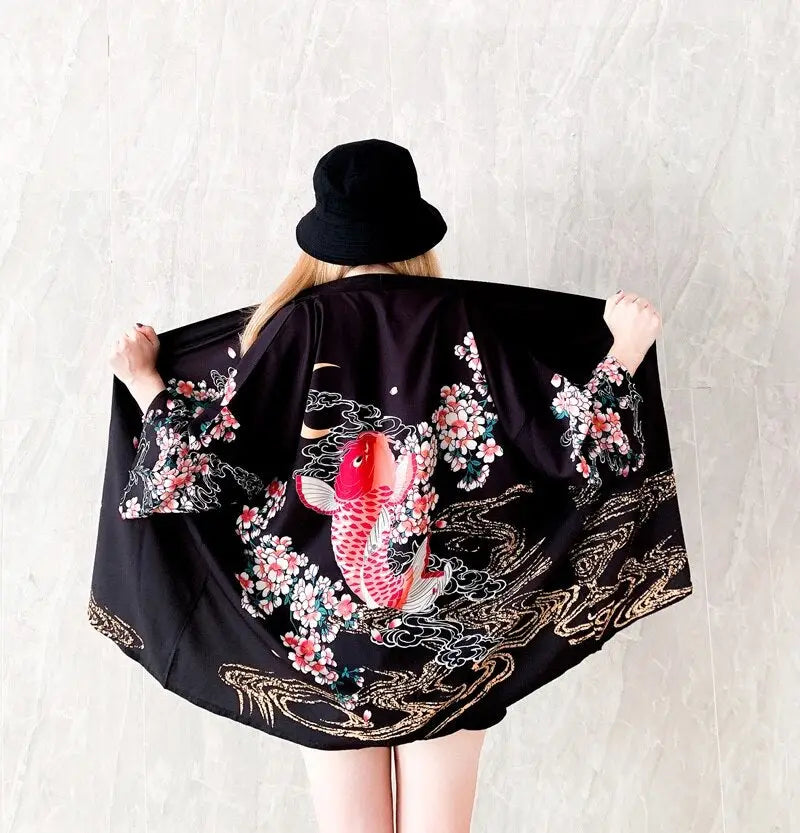 Giacca Kimono da donna Golden River