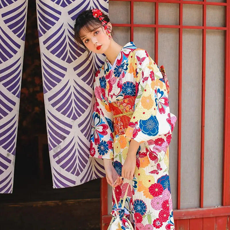 Floral Burst Women’s Kimono