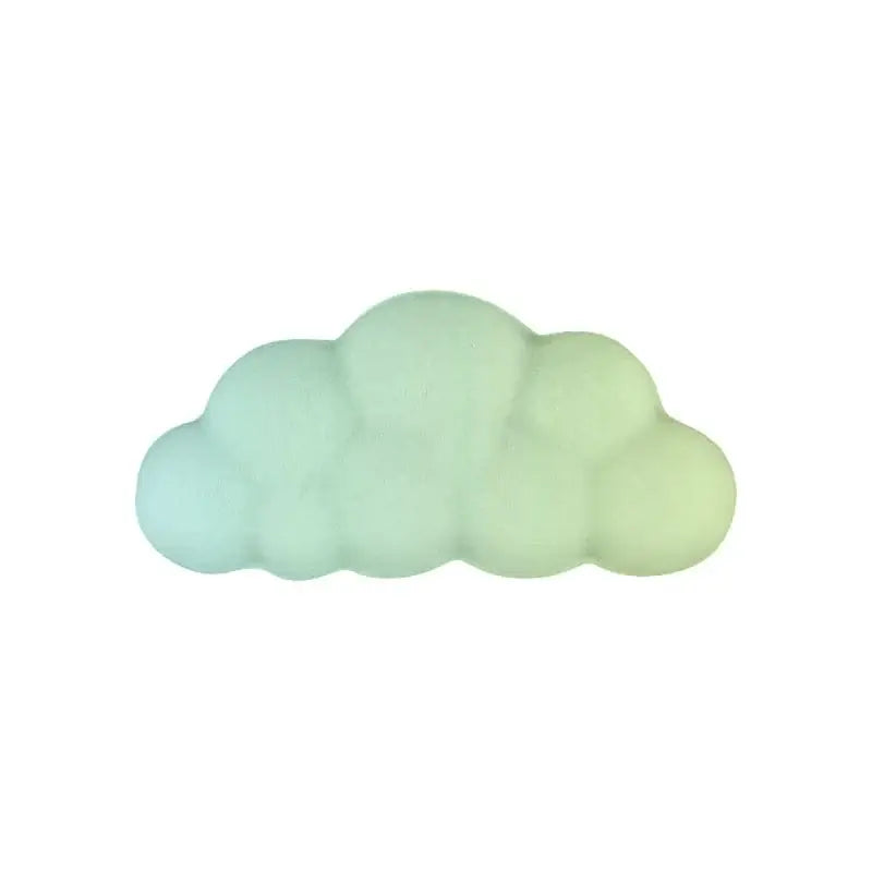 Green Gradient Cloud Wrist Rest