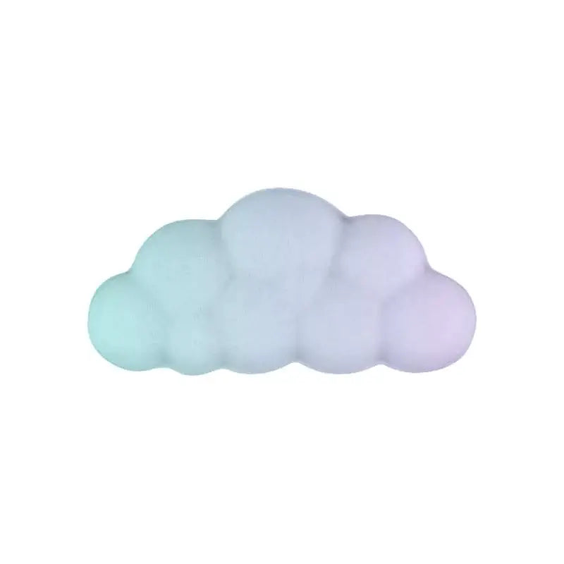 Blue Gradient Cloud Wrist Rest