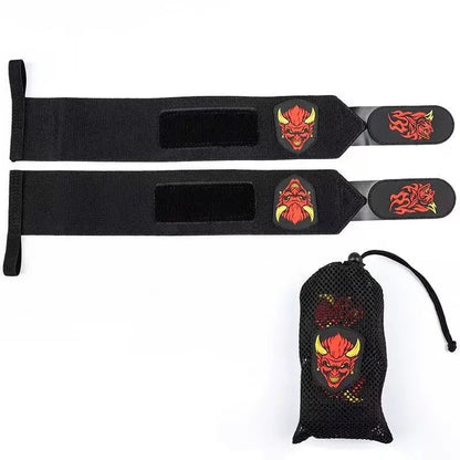 Red Oni Demon Wrist Wraps