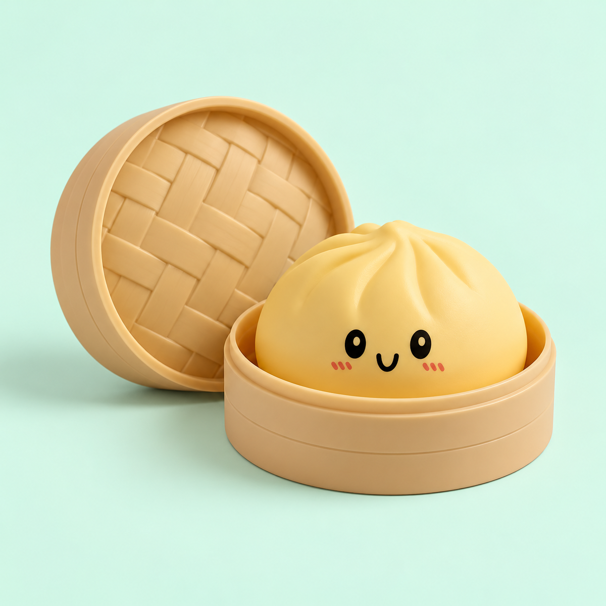 Yellow Pastel Dumpling Squishy, additional product view 1