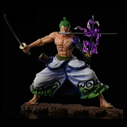 Zoro Wano Battle Ready Anime Figure