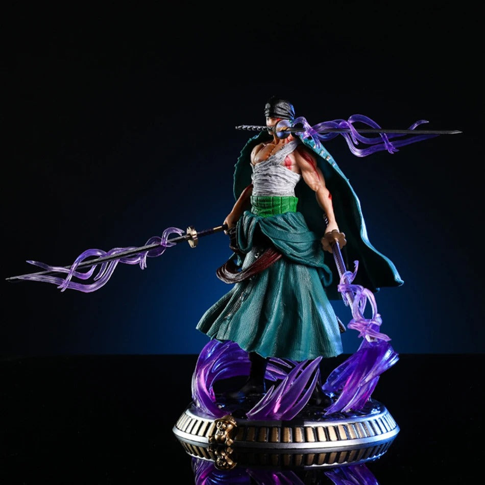 Zoro Katana Swords Aura Figure