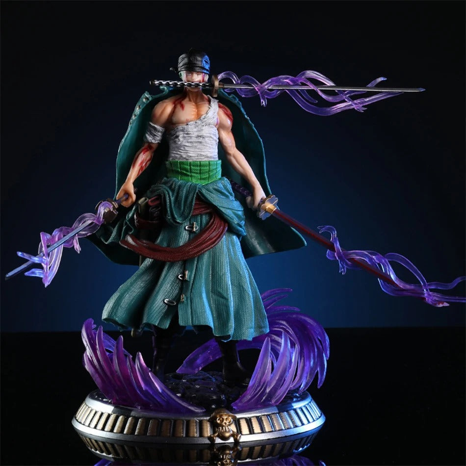 Zoro Katana Swords Aura Figure