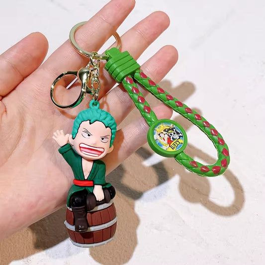 Zoro Funny Anime Keychain