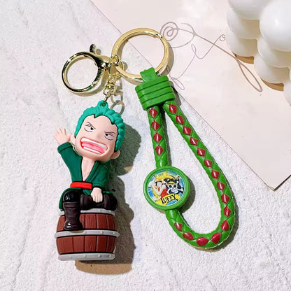 Zoro Funny Anime Keychain